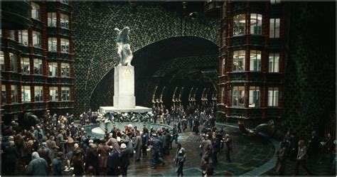 Head this way to the ministry of magic